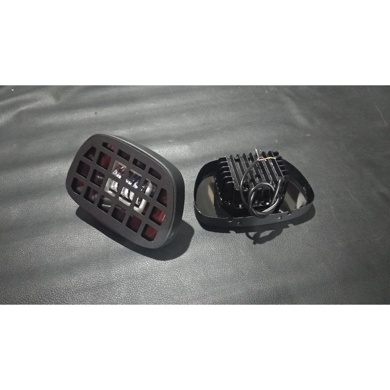 Headlamp reflektor lampu depan daymaker vespa Super sprint vbb pts spesial smallframe  3-4 titik led