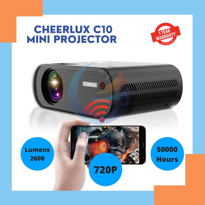 

Irled | Projector Cheerlux C10 Wifi Tv Tuner Mini Led Proyektor 2800 Lumens
