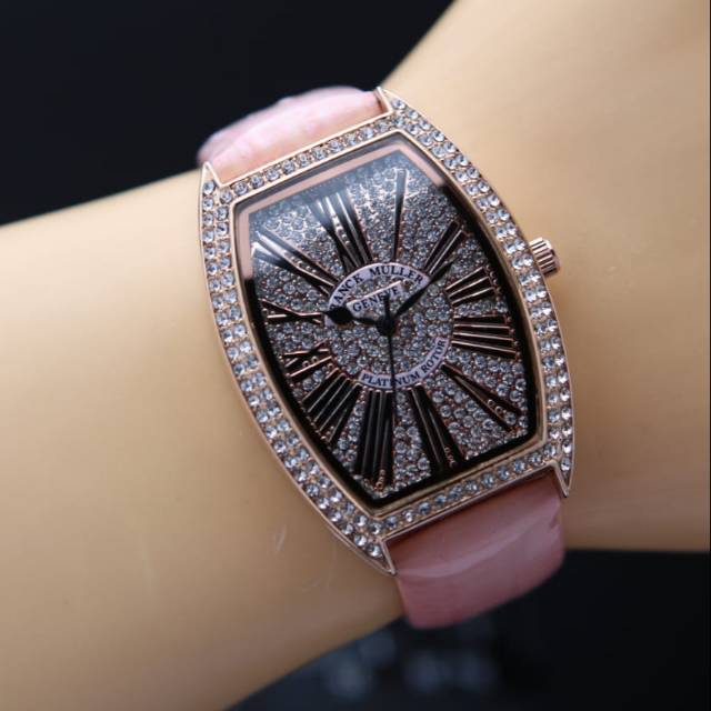 JAM TANGAN FM KULIT JAM PREMIUM WANITA