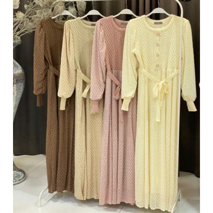 Gamis Rajut Vivorie Import Premium ( Busui )