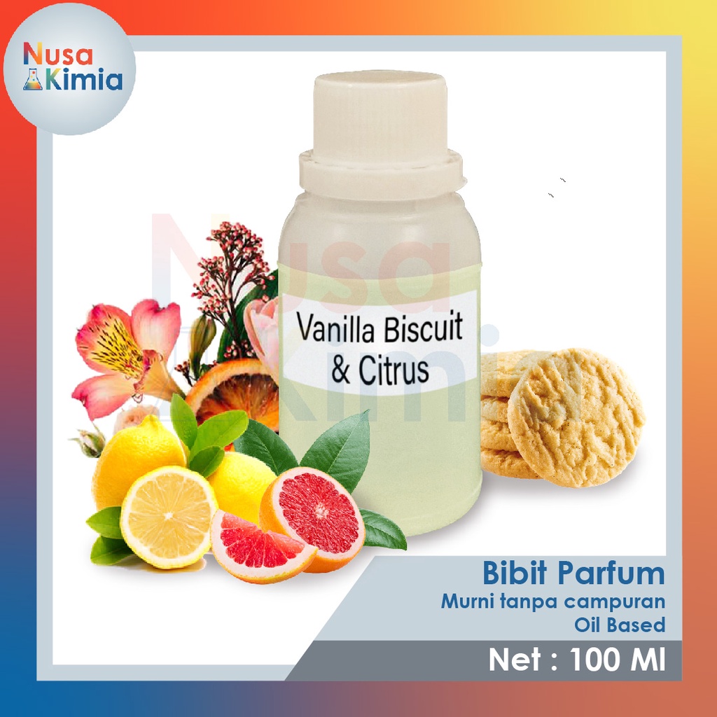 Bibit Parfum / Biang Parfum Vanila Biscuit &amp; Citrus 100 ml