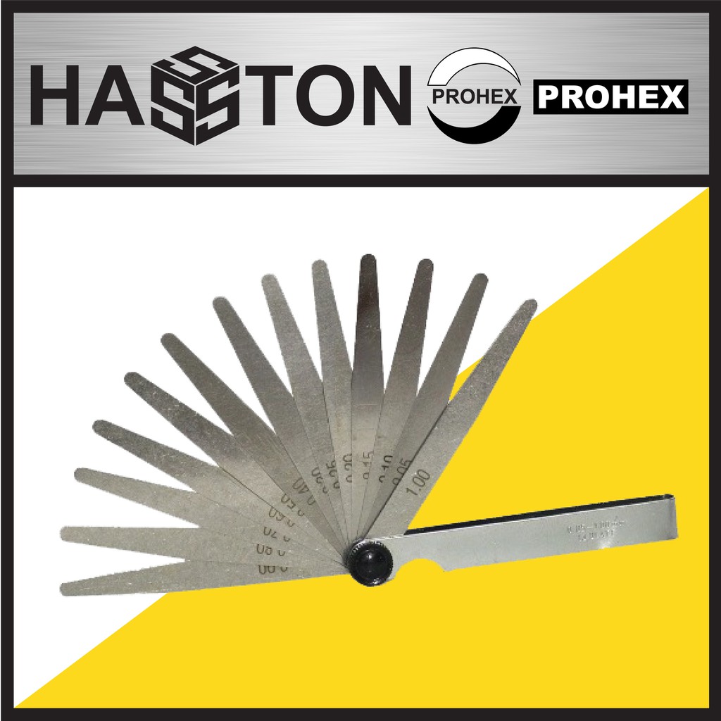 

HASSTON Fuller 13Pcs 0.03 - 0.6 4inc (1061-012)