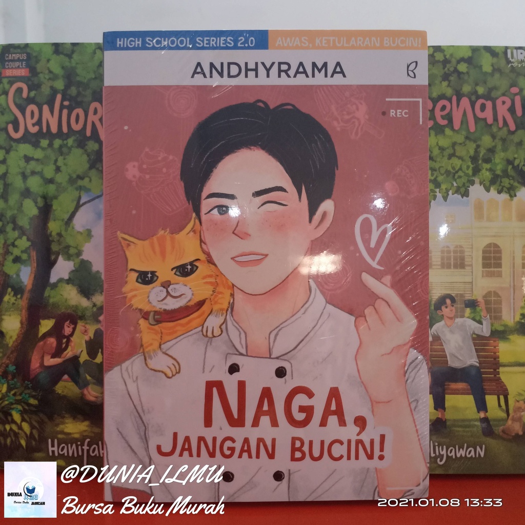 

NAGA, JANGAN BUCIN!-HIGH SCHOOL SERIES . SKU : BE-141 . TOKO : DUNIA _ ILMU _ 999