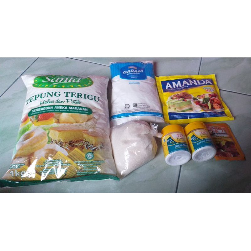 

paket bahan roti dan kue