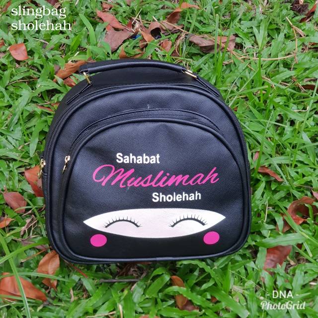 Cadar slingbag Niqab Niqob Wolfis Wolpeach Kualitas bagus
