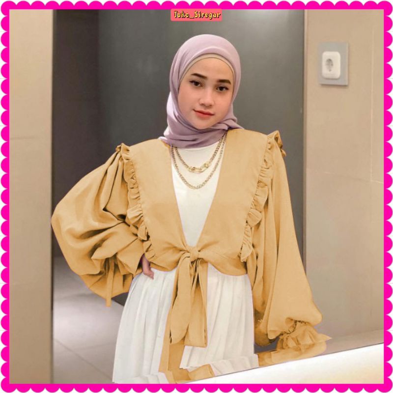 CARDI RUBIYA OUTER CERUTY REMPEL AKRINA CARDI/CARDIGAN RUBIA