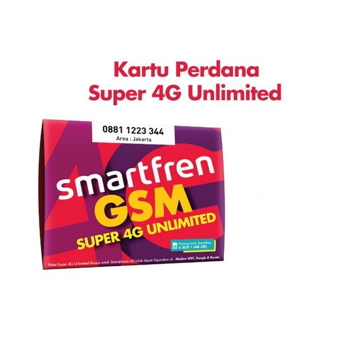 Kartu Perdana Smartfren 5GB - 10GB - 16GB - 30GB ...