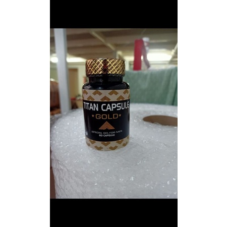 Jaminan ORI Titan Capsule Titan Kapsul Gold