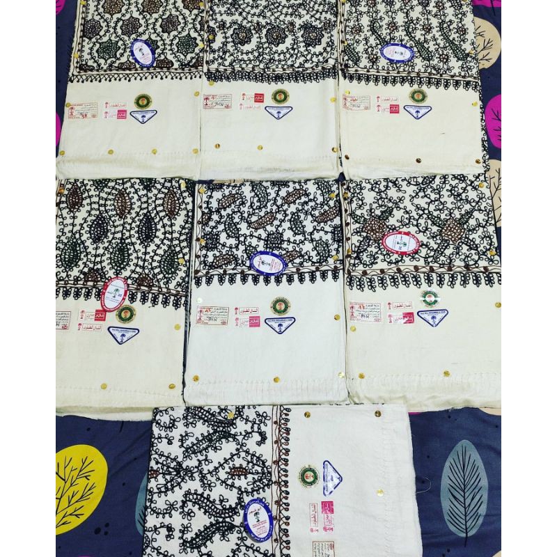 Surban sorban kashmiri fulll rajutan bordiran mewah