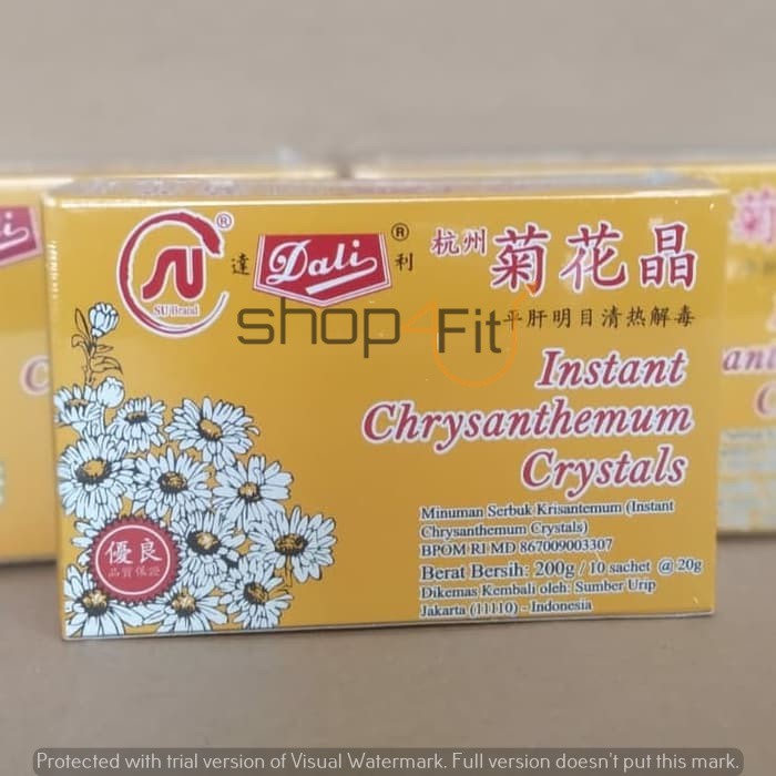 

Teh Bunga Chrysanthemum + Madu DALI 20 x 10g