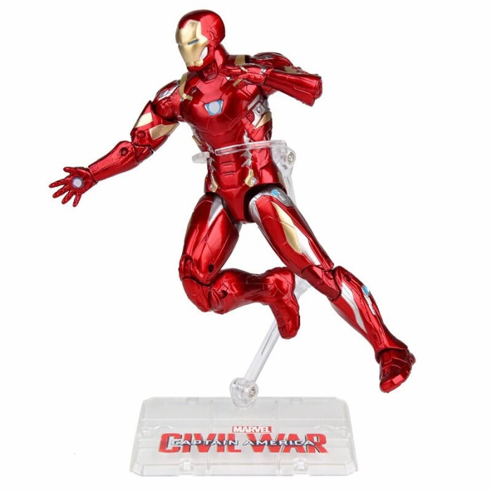 ZD Toys Original Avengers Civil War Ironman Mark 46 / Iron Man MK 46