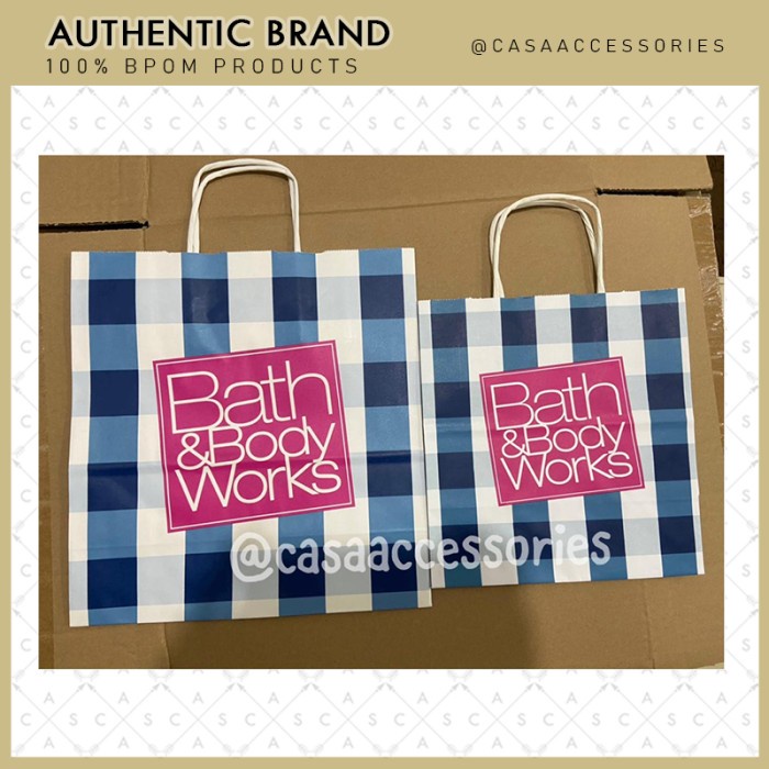 

PAPERBAG BATH and BODY WORKS BBW (TIDAK DIJUAL TANPA BELI BARANG BBW) - SMALL