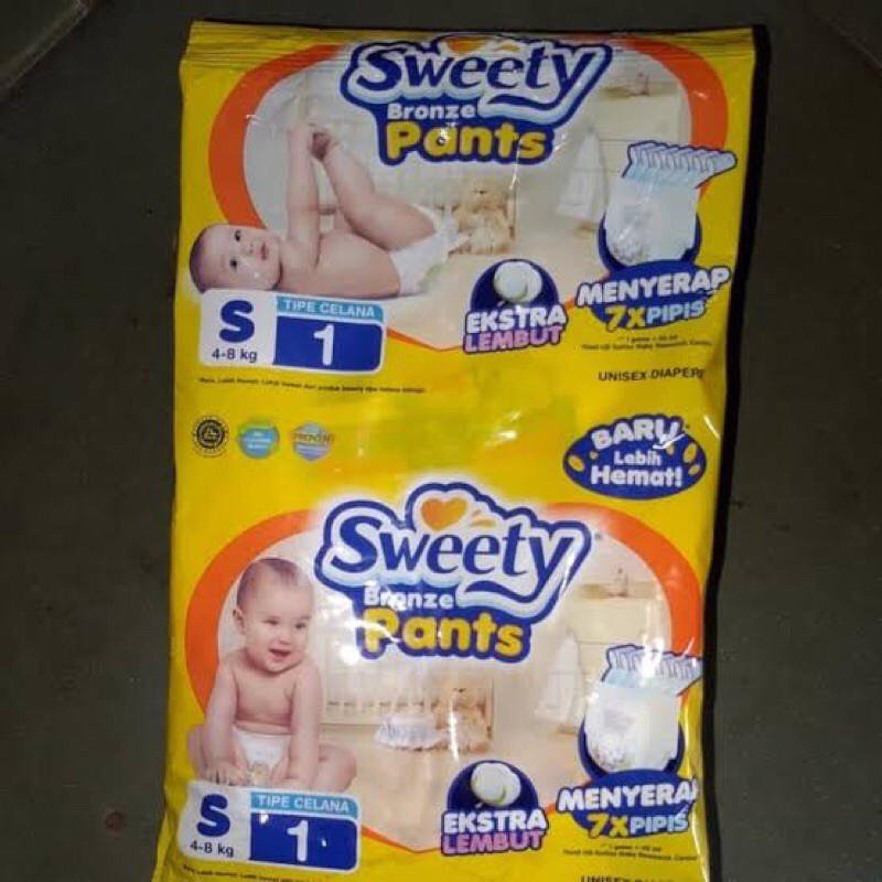 Popok Sweety Bronze Pants S renteng