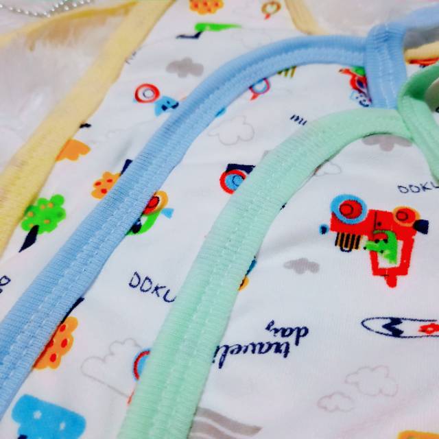 Slabber Bayi Ddku Baby tatak iler bahan Cotton