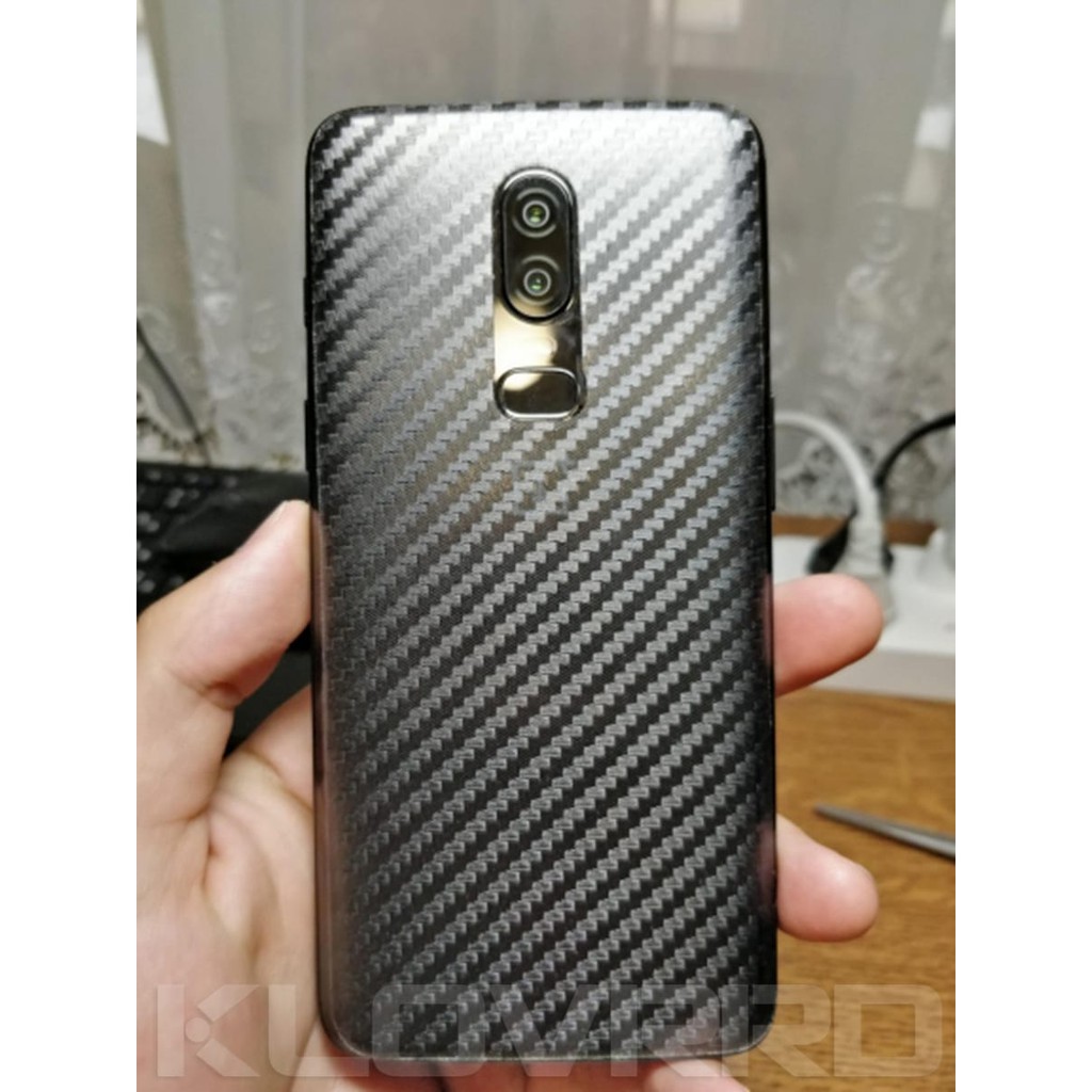 Oneplus 7 / One Plus 7 Pro Skin Carbon Garskin Anti Gores Belakang