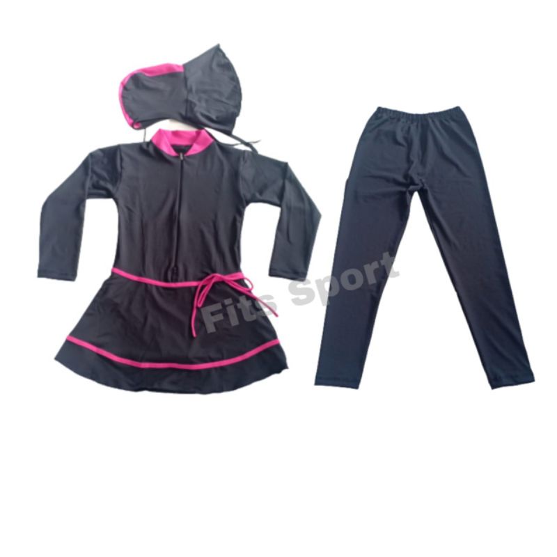 Baju Renang muslimah Anak Baju Renang Anak muslim Tanggung/sd