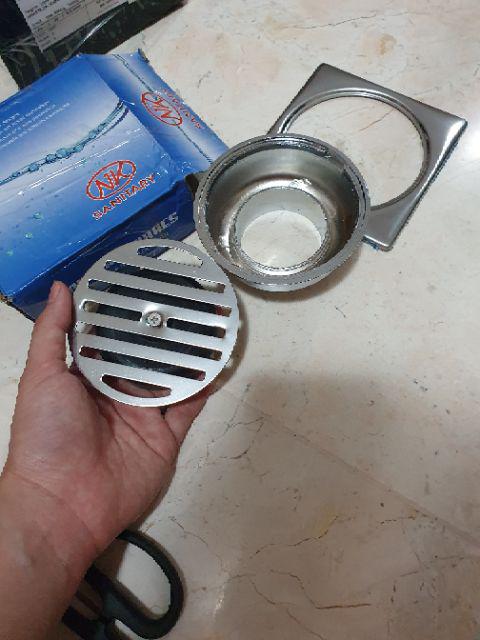 Saringan Kamar Mandi Floor Drain Stainless Chrome Nikken / Camel