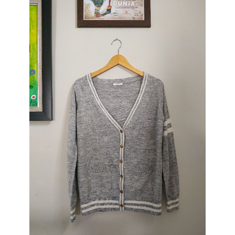 cardigan rajut colza preloved