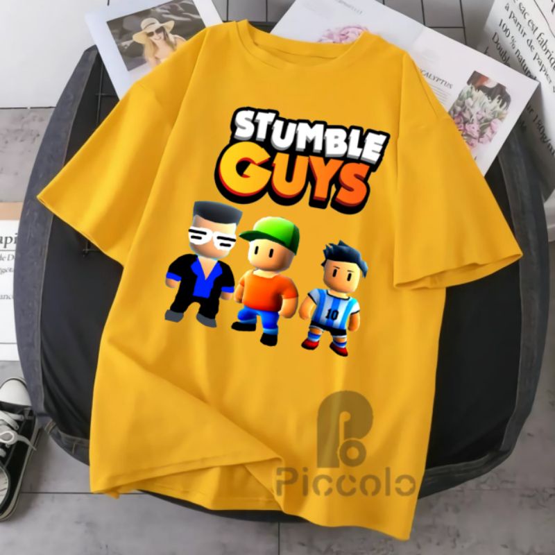 baju kaos anak stumble bahan premium