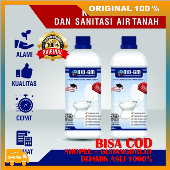Obat Pembersih WC Pembersih WC Alami Menguras WC Tanpa Sedot ORIGINAL