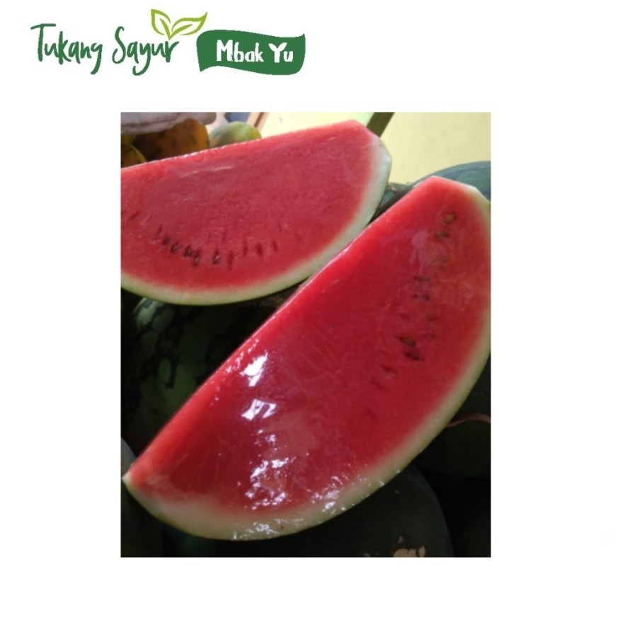 

semangka potongan manis segar