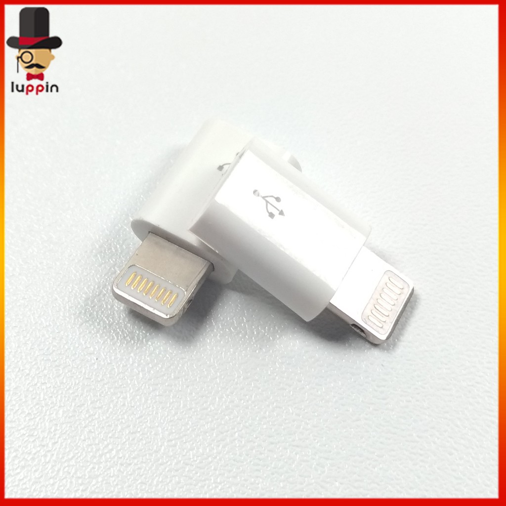 CONVERTER CHARGER MICRO USB TO IPHONE SAMBUNGAN MICRO TO IPHONE 5 6 7