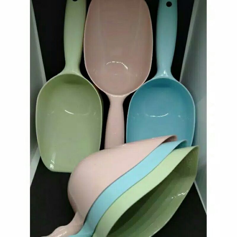 Scoop Makanan Kucing | Skop Plastik | Skop Pasir Tanah | Alat Berkebun