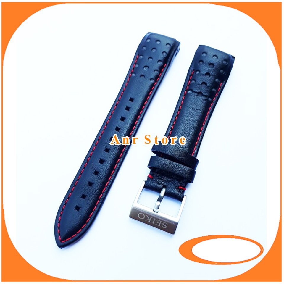 Tali Kulit Seiko 21 mm Strap Tali Jam Seiko 21 mm