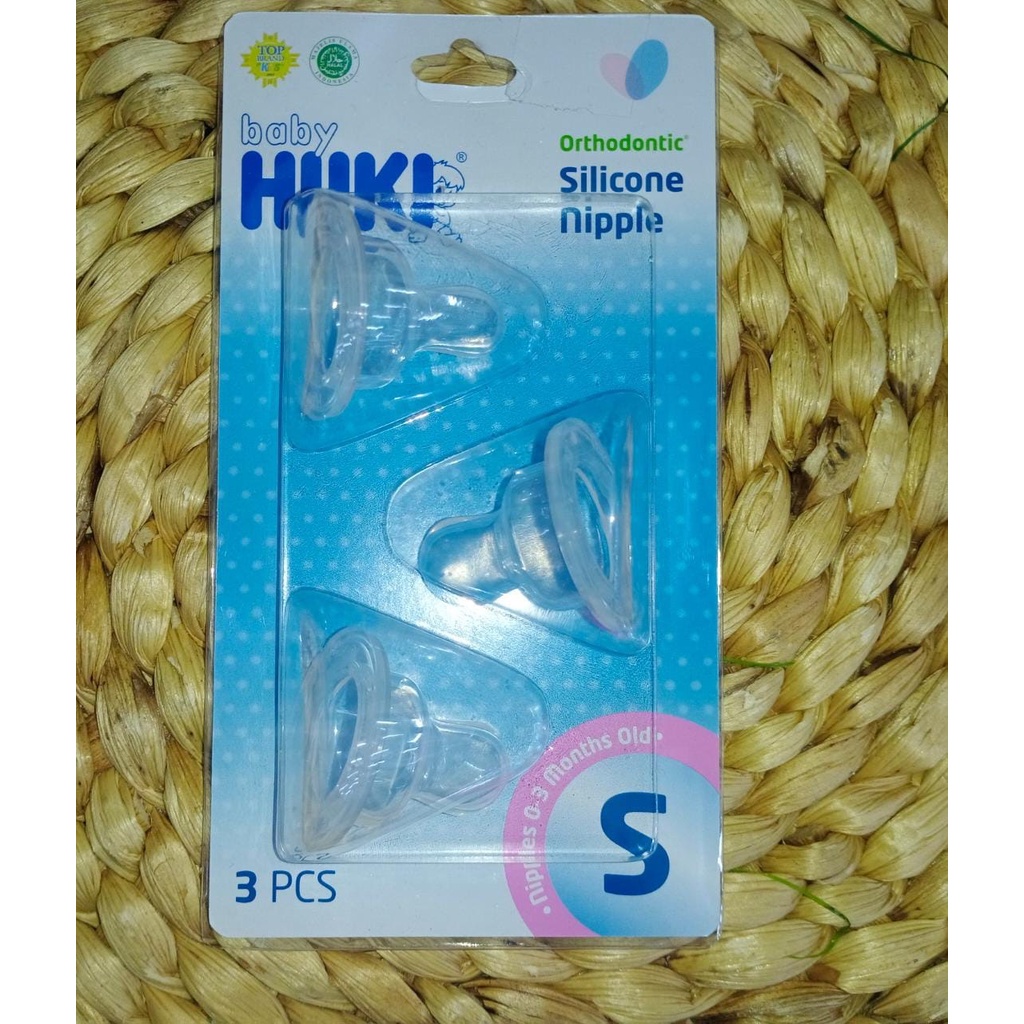 Huki Orthondontic Silicone Nipple S