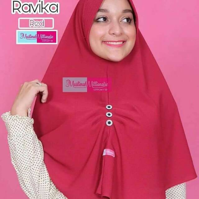 Jilbab kerudung dewasa | bergo RAVIKA | bergo miulan | miulan | jilbab instan | jilbab miulan