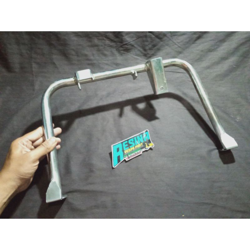 Standar Tengah Vespa PX Excel Chrome