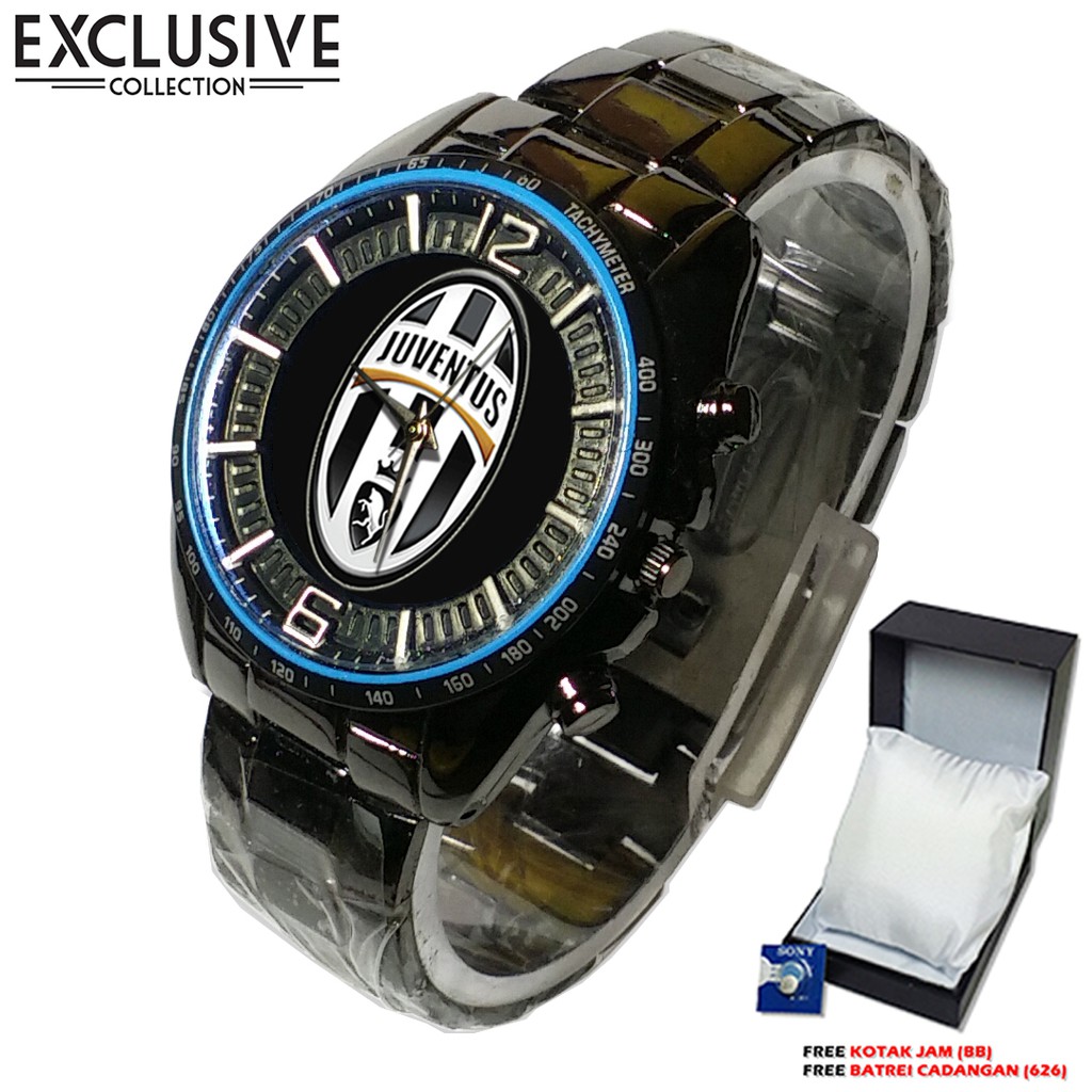 (Istimewa Bossque) Jam JUVENTUS CLASSIC Rantai Sport