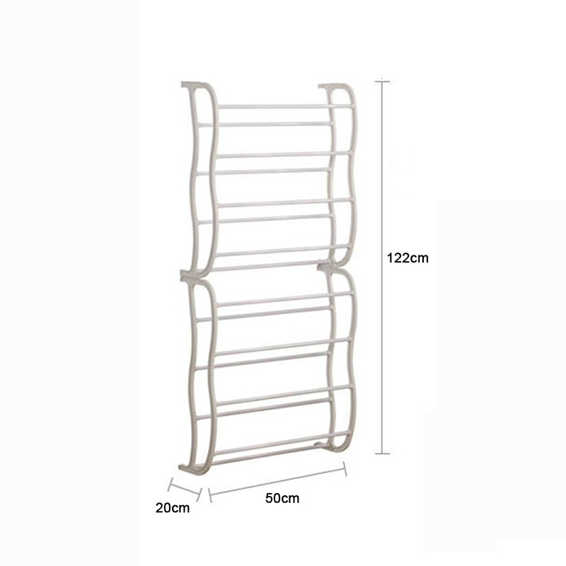 Ready Stock Shoe Cabinet Door Hanging Shoe Rack Hook Shelf Rack