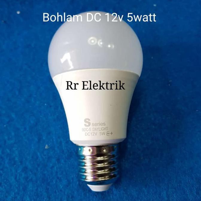  Baru Bohlam Lampu  Led  DC  12V 5w Led  DC  12  Volt  5 