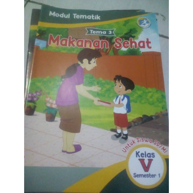 Buku paket LKS modul tematik  kelas 5