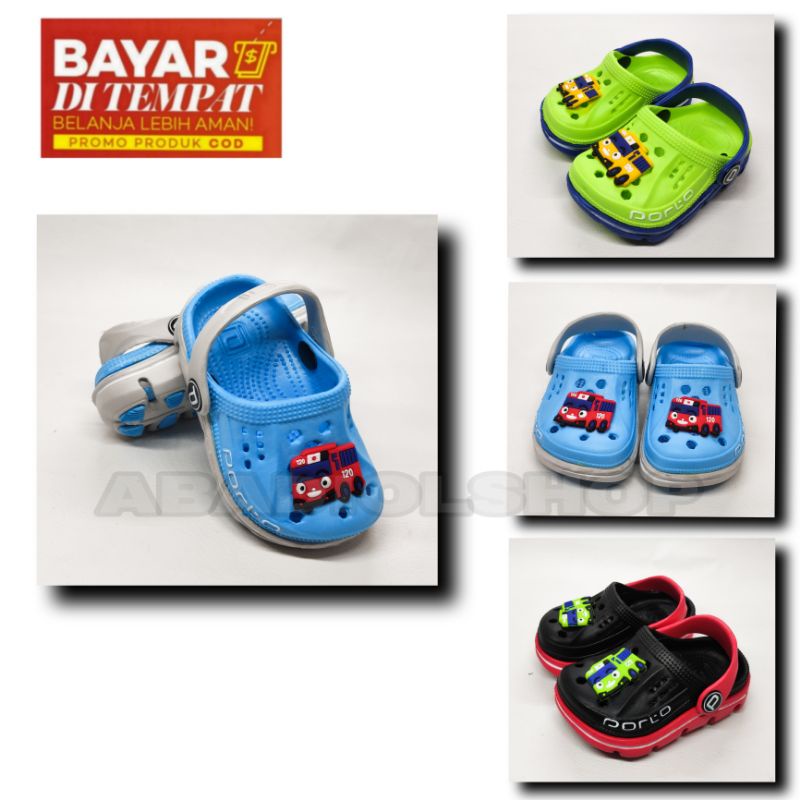 SANDAL BAIM DULUX MOTIF TAYO ANAK / SANDAL BAIM TERMURAH &amp; TERLARIS / SANDAL BAIM PORTO BAYI &amp; ANAK LALKI-LAKI / SANDAL IMPORT PREMIUM /SANDAL BAIM SLIP ON ANAK / SANDAL KOKOP ANAK / SANDAL TRENDY ANAK / SANDAL KEKINIAN / SANDAL BAIM DULUX / SANDAL SANTAI