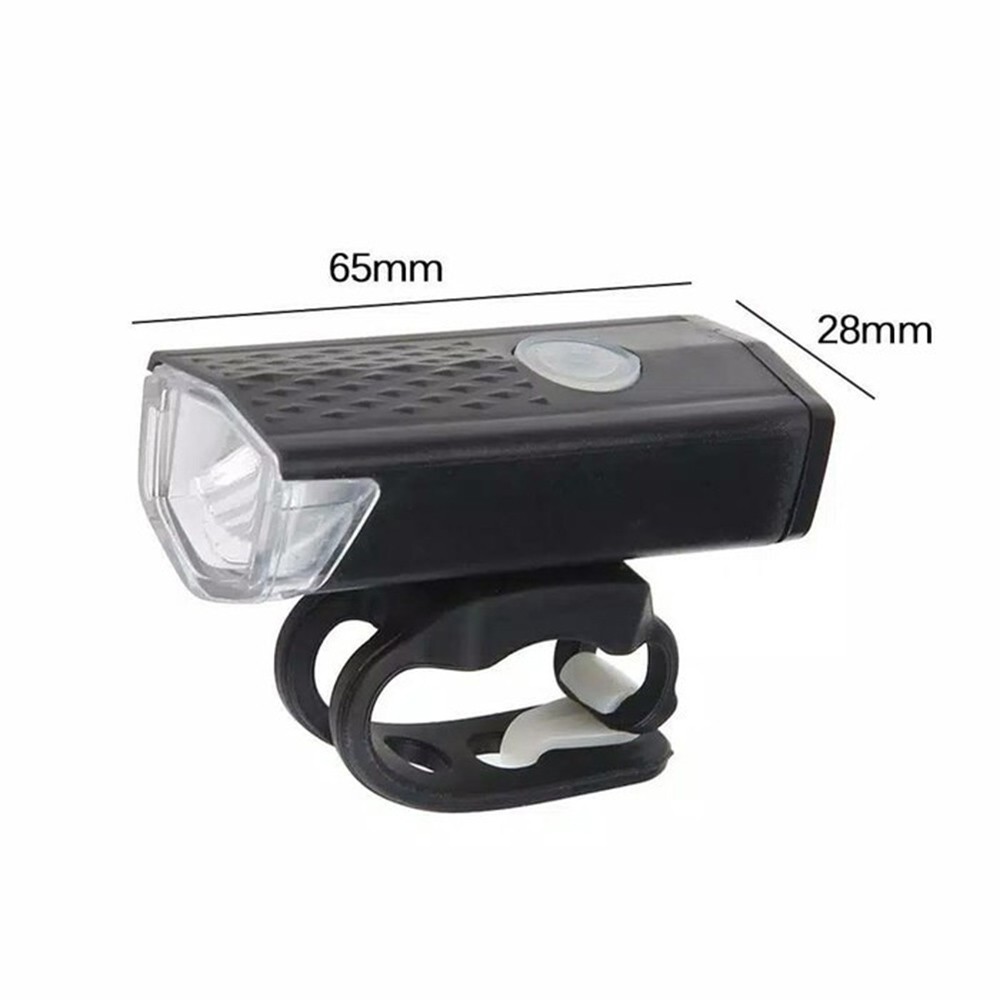 Lampu Depan Sepeda LED Rechargeable Bike Front Light