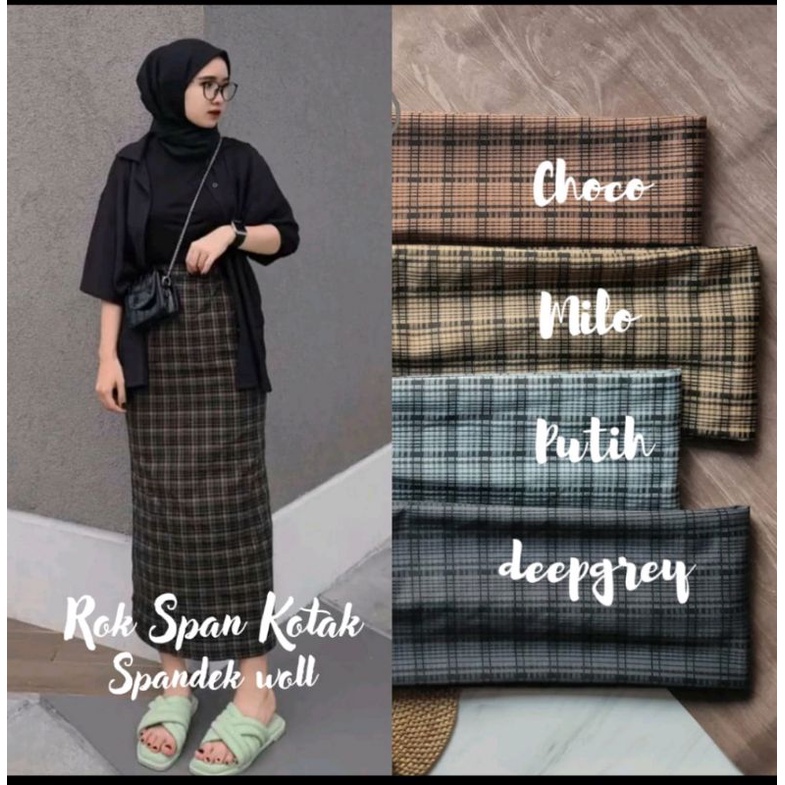 rok span kotak kotak/rok scuba kotak kotak/rok tartan