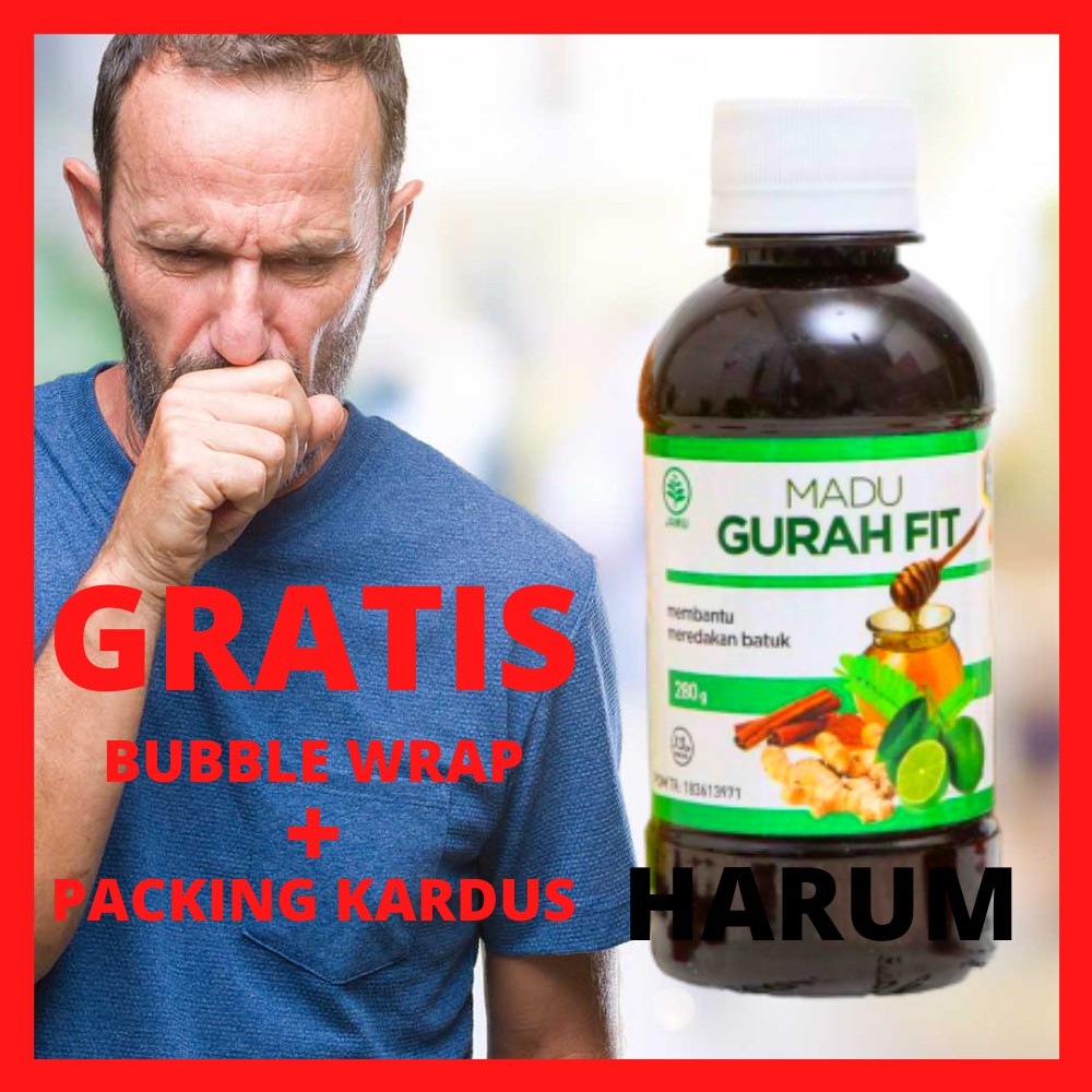[DISTRIBUTOR] Gurah fit Madu Obat Batuk Tidak Beli 2 Gratis 1 Paket Gold Original Official