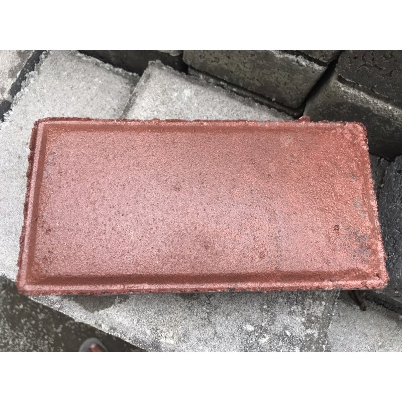 Paving Block Conblok K300 Model Bata 8cm Warna Merah