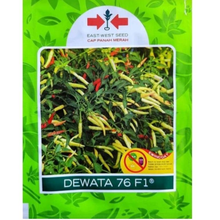 Terlaris❈➚ Benih cabe rawit hibryda DEWATA 76 F1 cap PANAH MERAH kemasan 350 butir