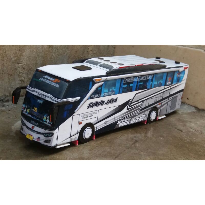 papercraft bus subur jaya& rosalia indah