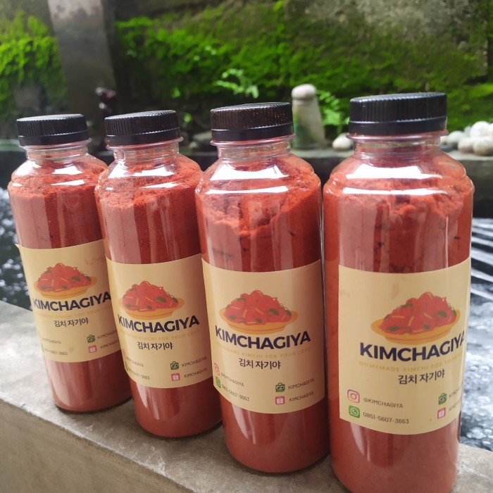 

Sambal-Aneka- Gochugaru / Bubuk Cabe Korea Halus 100 Gram (Repacking) -Aneka-Sambal.