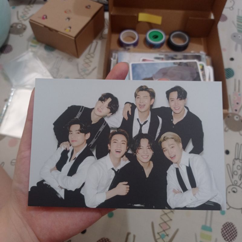 [ BOOKED ] postcard nyel grup bts