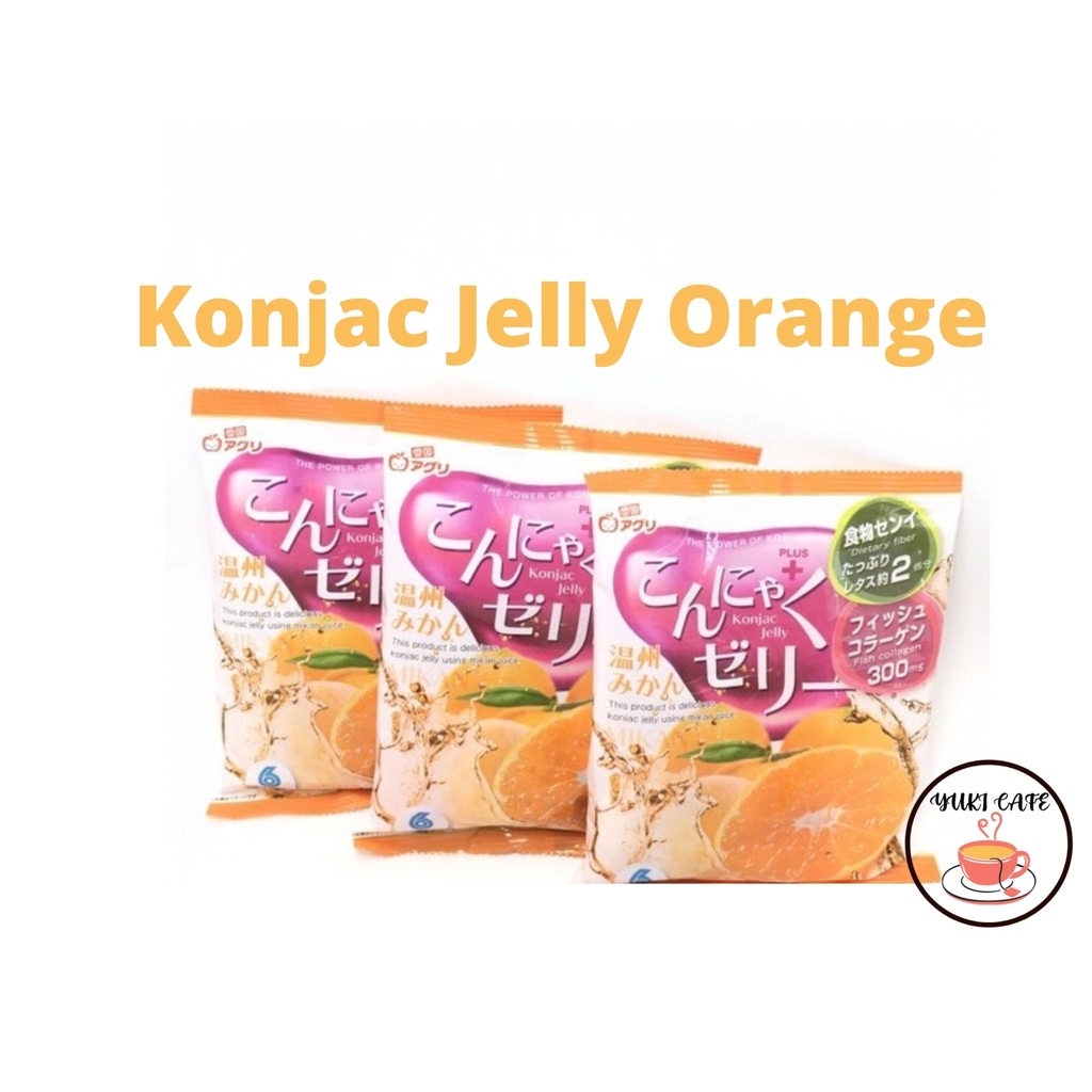 

YUKIGUNI AGURI KONJAC JELLY ORANGE MIKAN