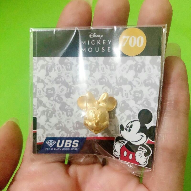MAINAN GELANG TALI LIONTIN GELANG MINNIE MOUSE UBS 700