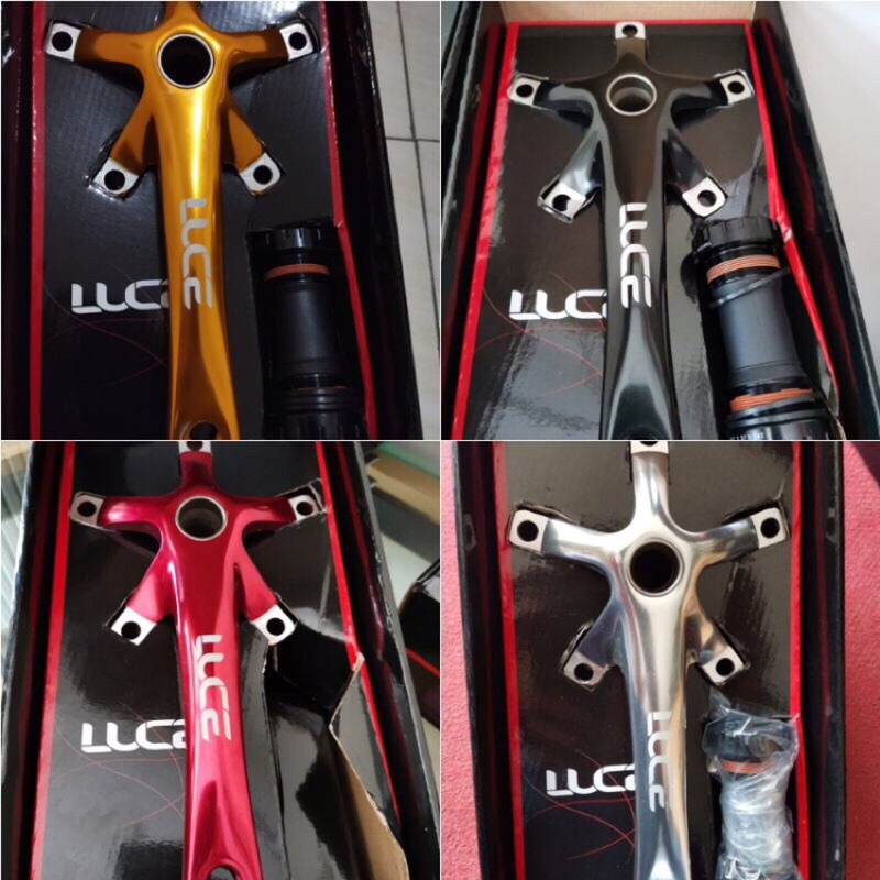 crank arm luce ht2 hollowtech 2 bcd 130