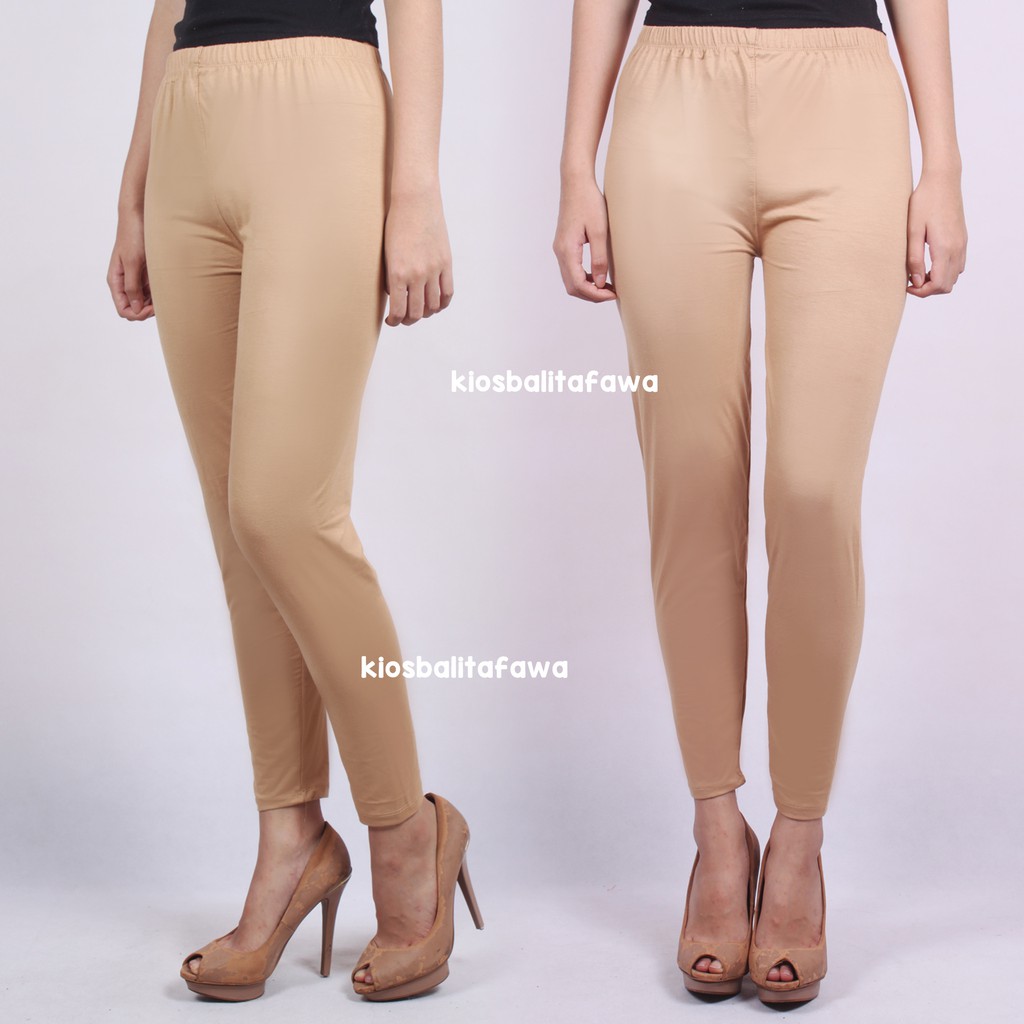 Legging Polos Size Remaja Tanggung 12-17 Tahun / Fit to M Leging Kaos Celana Wanita Panjang Ketat