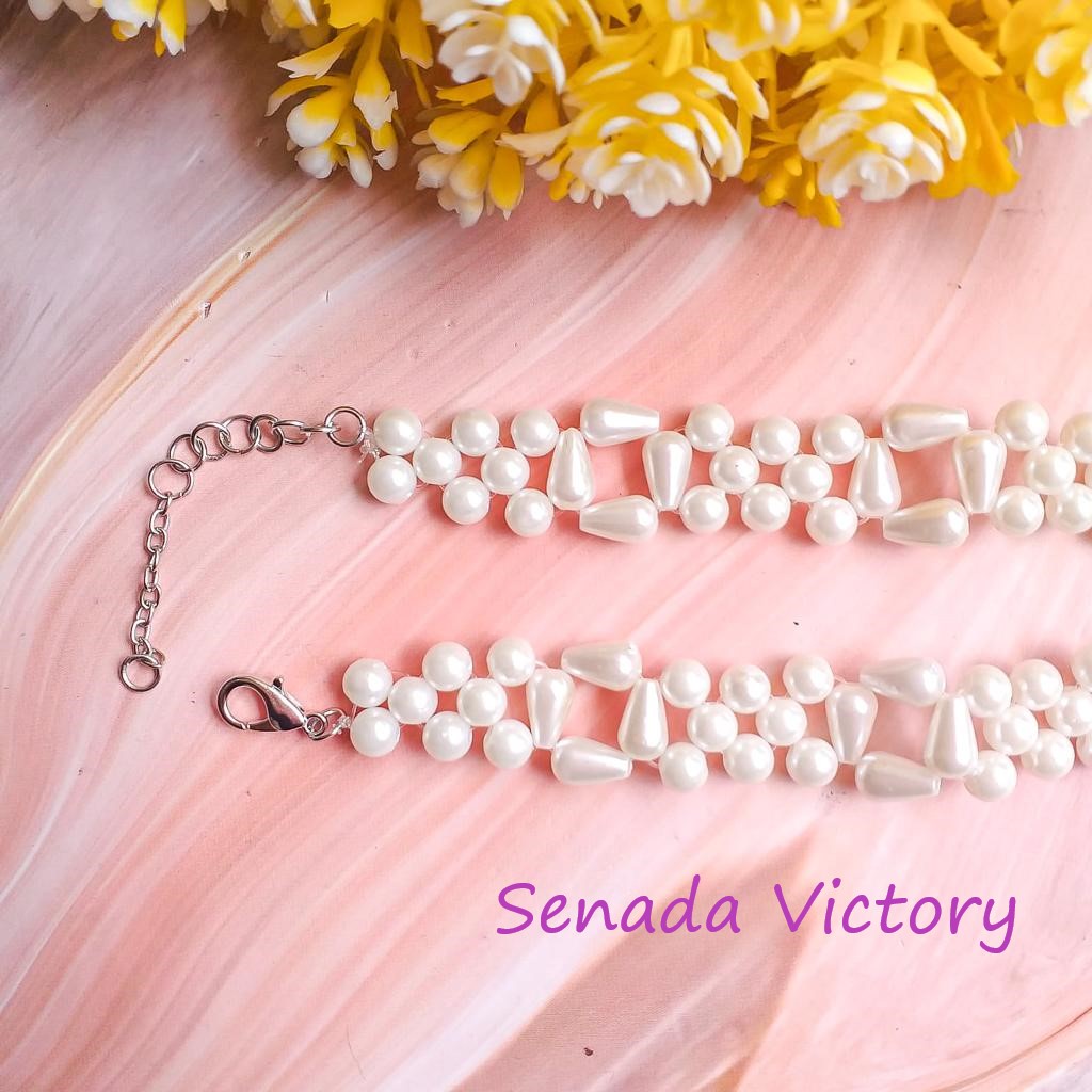 Senada Victory Kalung Choker Freya Kalung Wanita Aksesoris Wanita SK044