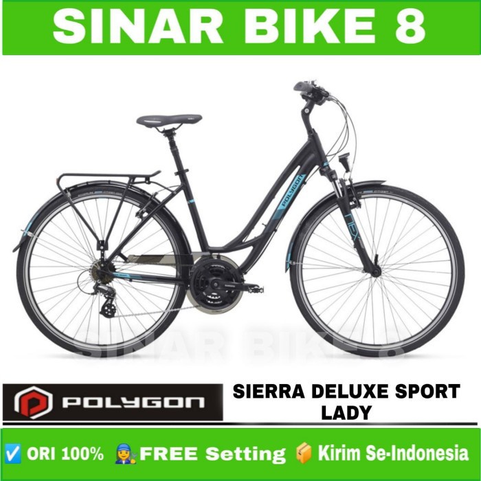 Sepeda City Bike Ukuran 26 POLYGON SIERRA Deluxe Sport Gent / Lady